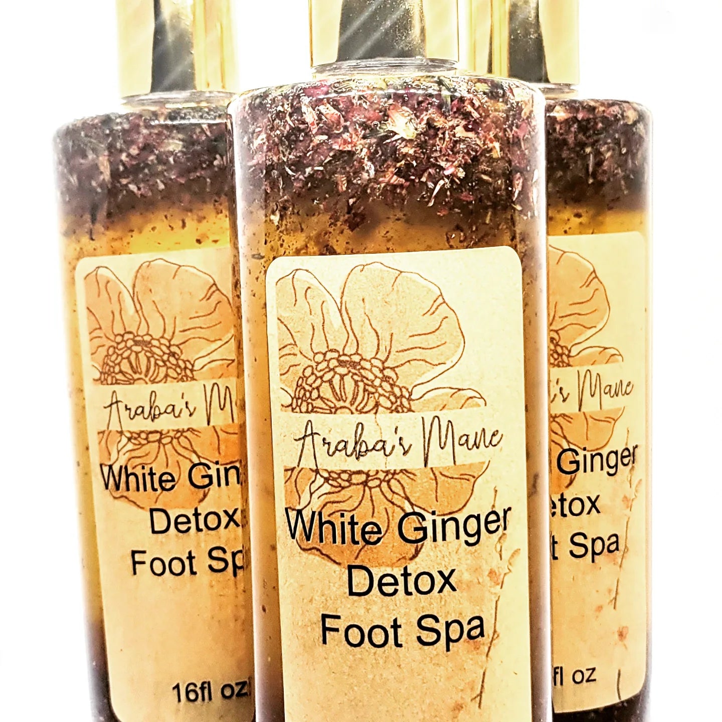 White Ginger Detox Foot Spa